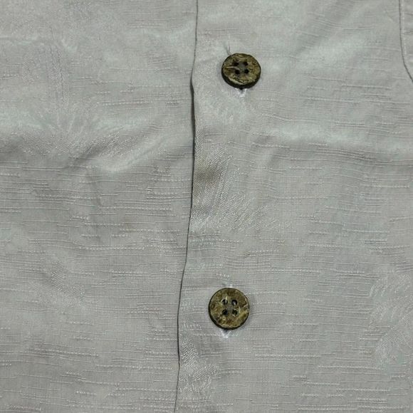 Tommy Bahama Silk Button Up Shirt Mens Extra Large Pink Shy Hawaiian Summer - Picture 4 of 9